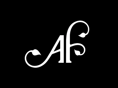 AF Monogram - Allways Fresh af branches branding custom lettering farm fresh freshness fruit growing leaf leave lettering logo monogram nature organic pure typography vegetables vegetation