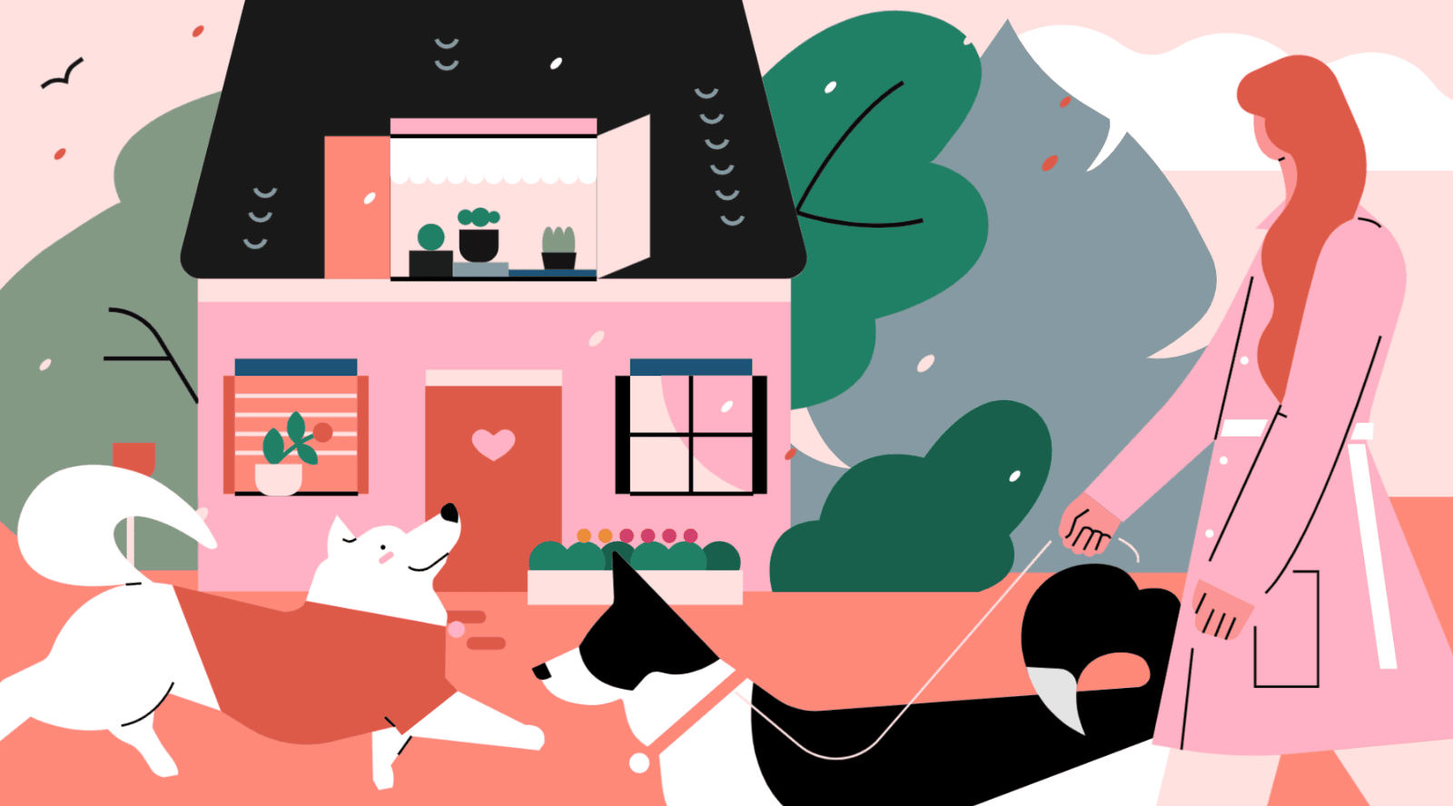 小园素作品 | 包装插画设计 | UI运营插画设计 design flat graphic design illustration vector