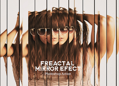 Fractal Mirror Effect Photoshop Action actions broken mirror double exposure drawing effect face portrait fractal mirror imgae mirror effect photoshop action photo editing photo effect photography photoshop photoshop brushes photoshop lightroom realistic templates tutorial water reflection