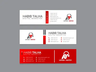 E-mail Signature design branding brochure design business card design design facebook ads design flyer design graphic design logo minimal web