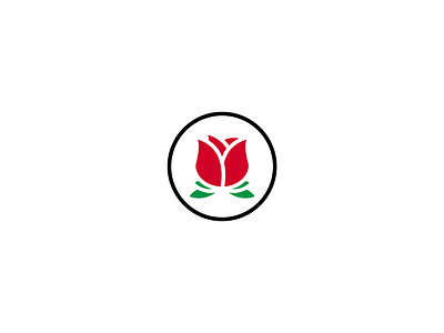 VsemRoza.ru boutique brand design brand mark branding flower flower illustration flower logo icon logo design logo designer logotype mark minimal negative space rose rose flower rose logo roses symbol vector