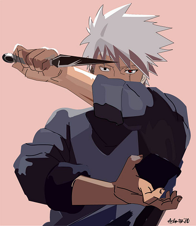 Kakashi 01 illustration