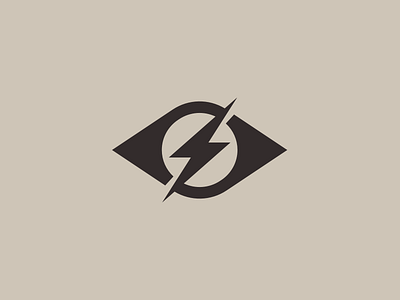 Strike the eye brand brand identity brand identity design branding exploration eye eye catching icon identity lightning bolt lightning logo logo monogram spark strikethrough symbol vector