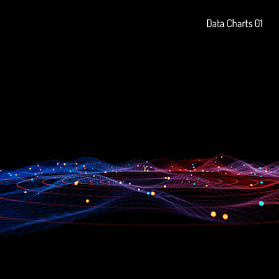 Charts 3d 3d art analytics b3d blender3d charts data design illustration practice ui