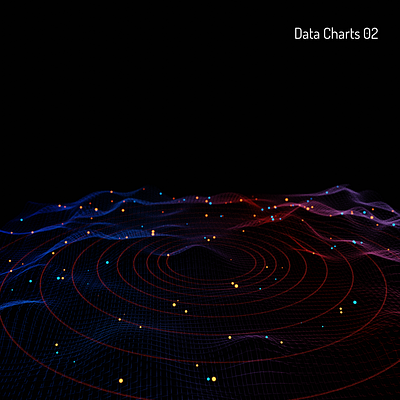 Chartscape 3d 3d art analytics b3d blender3d chart data data visualization design illustration practice radar