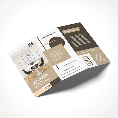 Brochure Design Modern Furniture brochure brochure design creative creativity design designer flyer flyer design graphic design minimal modern typography