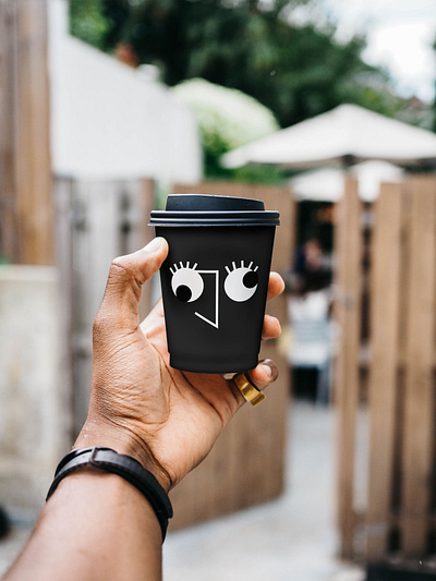Ojo Cafe - Brand Refresh branding coffee cup eyes ojo cafe packaging philippines