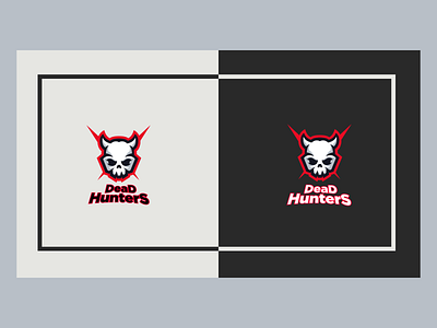 Esport Team Logo branding dead dead hunters esport esport logo esport team esportlogo hunter logo ui ui design uiux