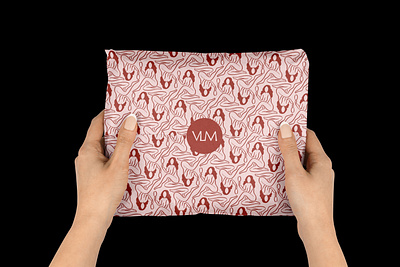 Viva La Manika - Packaging Wrap fashion illustration no issue packaging pattern design viva la manika wrap