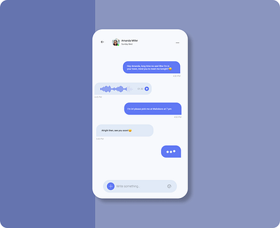 Day 5 | Messaging Screen App 10ddc app app design design design challenge message message app messaging app onboarding onboarding ui ui ui app ui design ui kit uidesign uidesigner uidesignpatterns