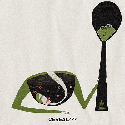Could I hide from my problems in a bowl of nesquik?