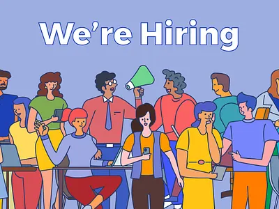 We Are Hiring illustration