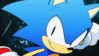 Sonic -> thumbnail style cartoon design fan game game art games gaming logo manipulation sonic thumbnail youtube