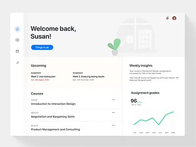 Schools - Web App app design desktop education flat minimal ui uiux ux web