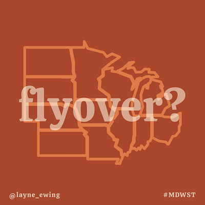 Flyover States? design hand lettering illustration lettering typography