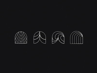 A-xplorations a logos arc arch arches brand branding identity logo