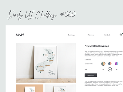 Daily UI Challenge #060 color picker dailyui design illustration map sketch ui ux web website