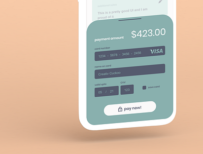 #DailyUI challenge 002 credit card checkout daily ui dailyui design typography ui ux