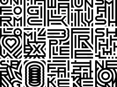 Minimalistic Typographic Posters design poster design posters typography vector