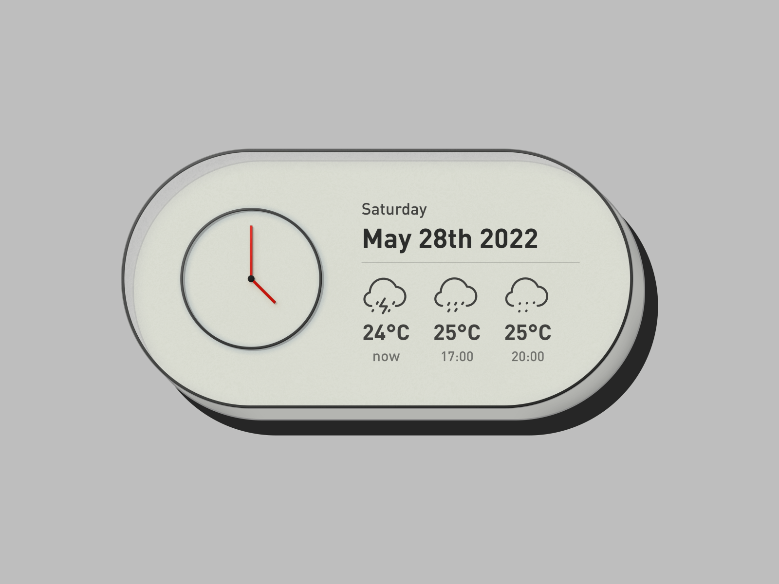 Weather UI Concept 2 after effects animation concept design graphic design icon icons illustration micro interaction motion rain thunder ui user interface weather