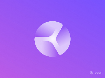 O + Turbine + Hub Logo Concept 3d logo branding gradient hub identity logo moon planet turbine unused