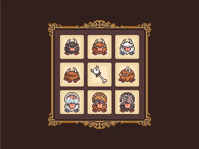 Chester from Don't Starve! 8bit animation chester cute dont starve game graphic graphics illustraion piskel pixel pixelart steam twitch