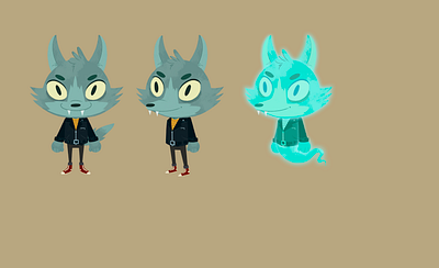 wolf design character design illustration