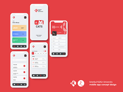 University Application Design app design figma figmadesign flat minimal school ui uidesign university ux