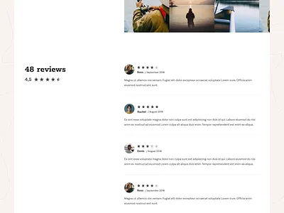 Outguided - host page clean ecommerce minimal mountain nature people photo product design round simple summer travel typography ui uiux ux web webdesign website