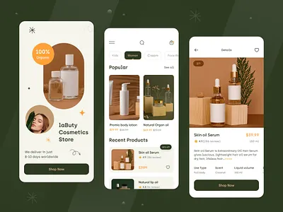 Beauty Product eCommerce App app app design beauty app beauty product beauty product app cosmetics app cosmetics product ecommerce app ecommerce shop ecommerceapp facial fashion app mobile mobile app online shop skin care app ui uiux ux
