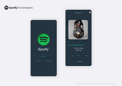 Spotify App Redesign.