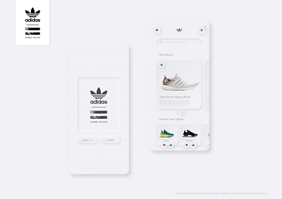 Adidas Originals App Redesign.