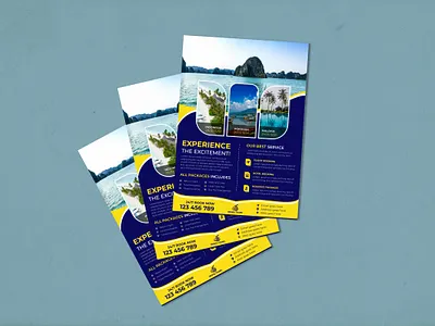 Travel agency flyer template, Holiday flyer home template japan travel post card social media template travel travel agency travel banner travel brochure travel poster