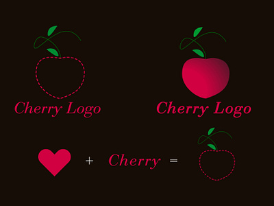 Cherry Lgo app branding graphic graphicdesign icon illustrator logo logo design logos minimalist vector