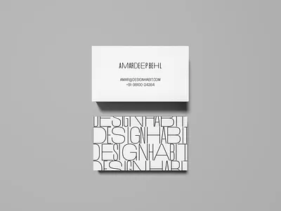 Design Habit Branding Proposal #6 branding branding and identity branding design business card envelope flexible typography identity india india branding letterhead logo logo design tshirt variable type visiting card website website design