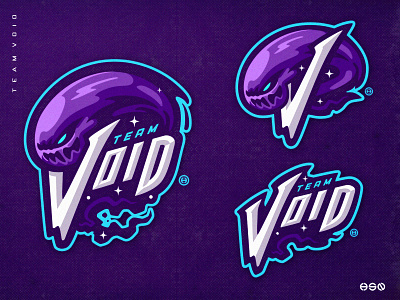 TEAM VOID artwork bold branding branding design esports gaming gaming logo illustration lettering logo logodesign mascot space sportslogo vector wordmark