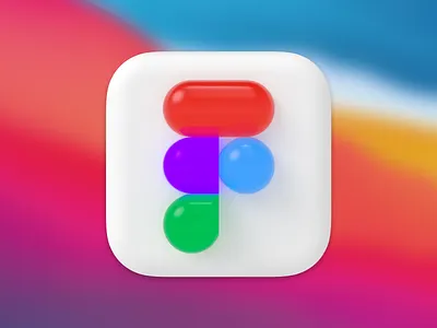 macOS Big Sur Figma Icon 3d app big sur branding design figma figma icon icon logo macbook macos new product skeumorphism vector visualization