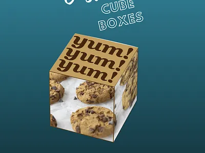 Custom Cube Boxes boxes cube boxes custom printed
