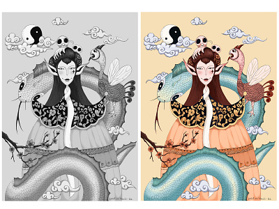 girl illustration