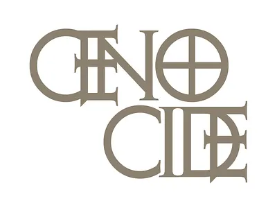 GENOCIDE type branding concept design grid layout minimal poster type typography website