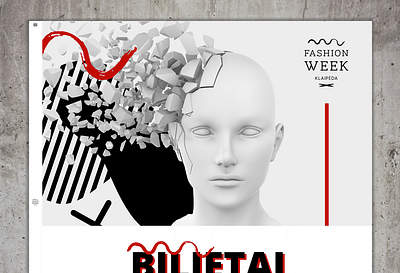 Fashion Week Klaipeda - Website 9inchideas eshop graphic design graphics minimal minimal website modern website professional website web web design agency web designer web dev web developement web developer web development web development company web development services webdesign website website design