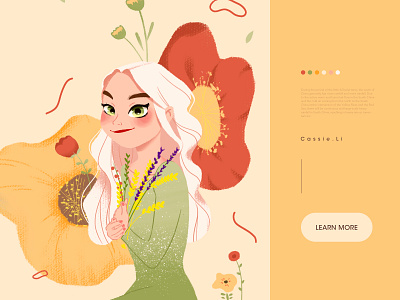 Grain Full-detail illustration paintings