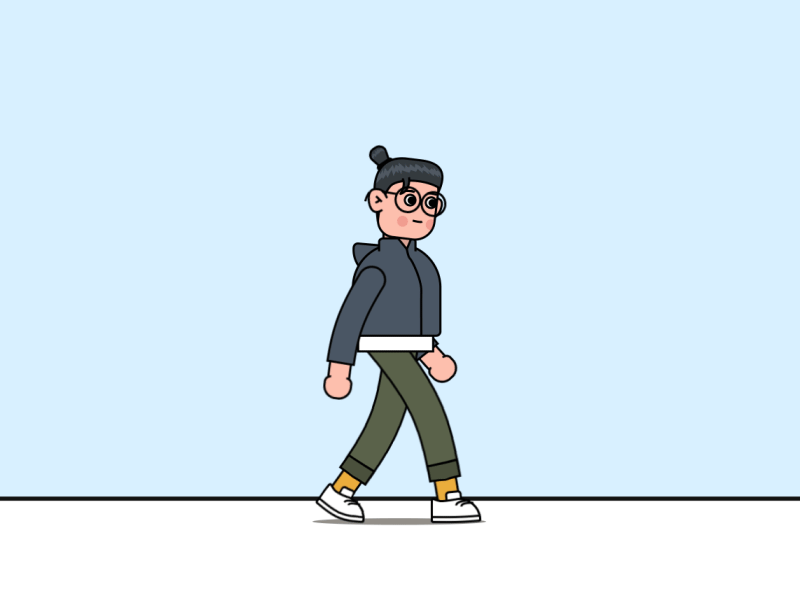 Walk the dynamic practice dynamics gif illustration
