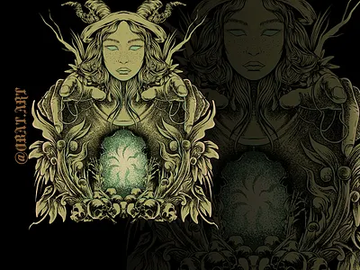 frackles angel art artwork branding design digital art drawing illustration illustration art illustrations