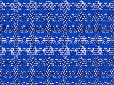 Hathor Goddess pattern ancient egypt blue communication design graphic design illustration pattern pattern design