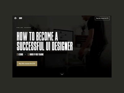 [Online Course] How to become a better UI Designer a better become colors hierarchy lesson online class online course online courses typography ui designer