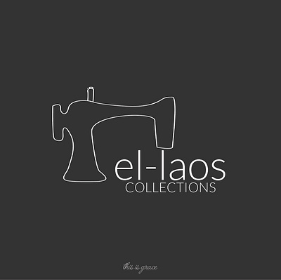 el-laos: a fashion brand design fashion fashion brand illustration photoshop typography vector