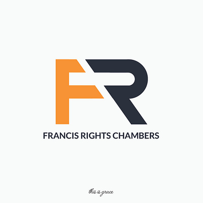 Francis Rights Chambers branding design icon legal legal office logo photoshop typography vector