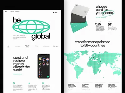 Mobile Banking Web Design banking banking app design design studio finance financial services graphic design interface landing page minimalism ui user experience user experience design ux web web design web marketing web page design website website design