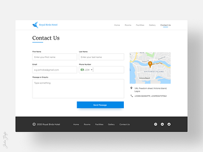 Contact us page for hotel website ui designer userexperience ui ux uiux uxdesign uidesign uidesign ui uiux uxdesign